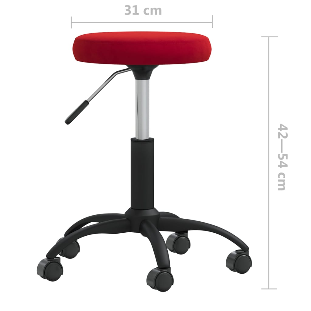 Eetkamerstoel fluweel wijnrood is nu te koop bij PeponiXL, paradijselijk wonen!