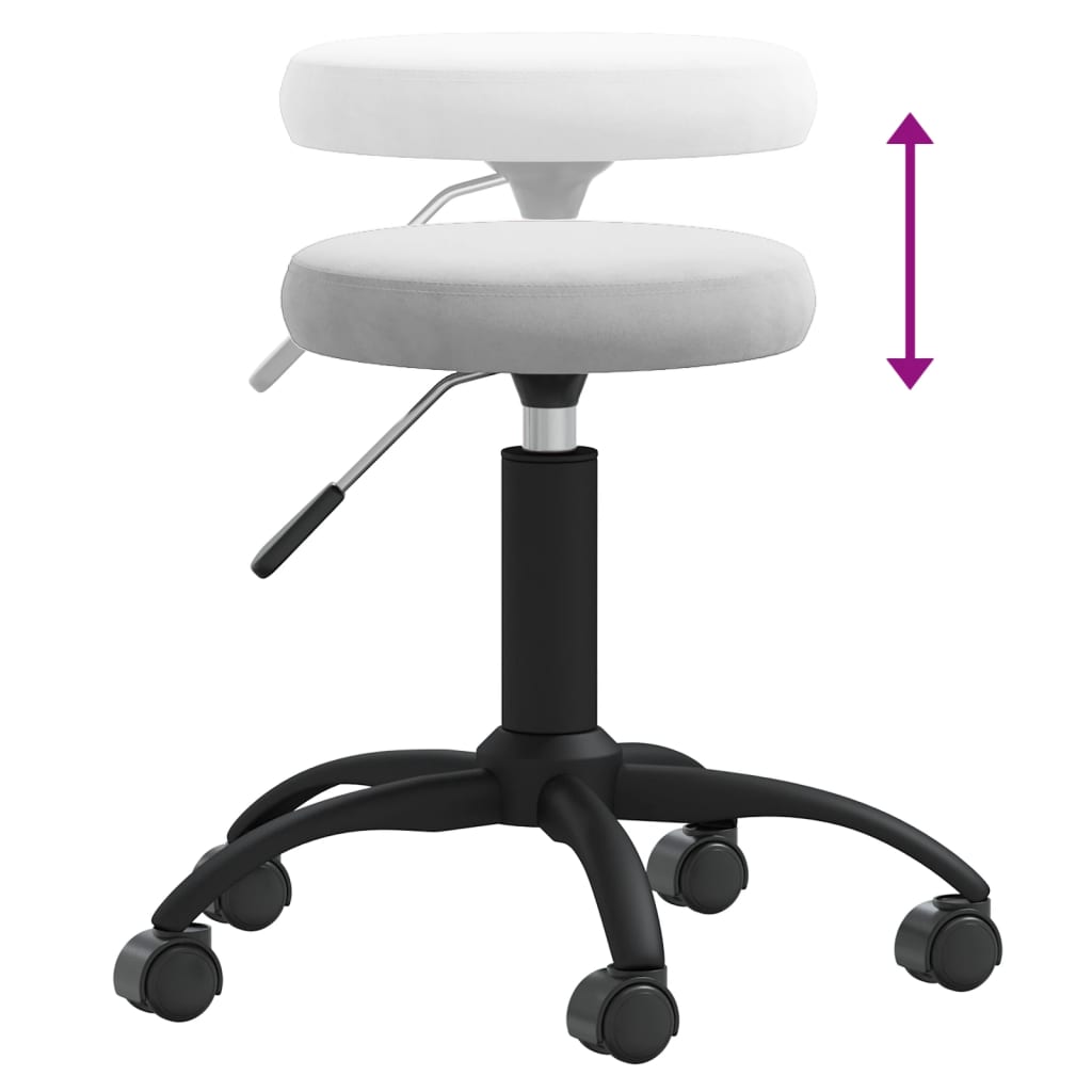 Massagekruk fluweel lichtgrijs is nu te koop bij PeponiXL, paradijselijk wonen!
