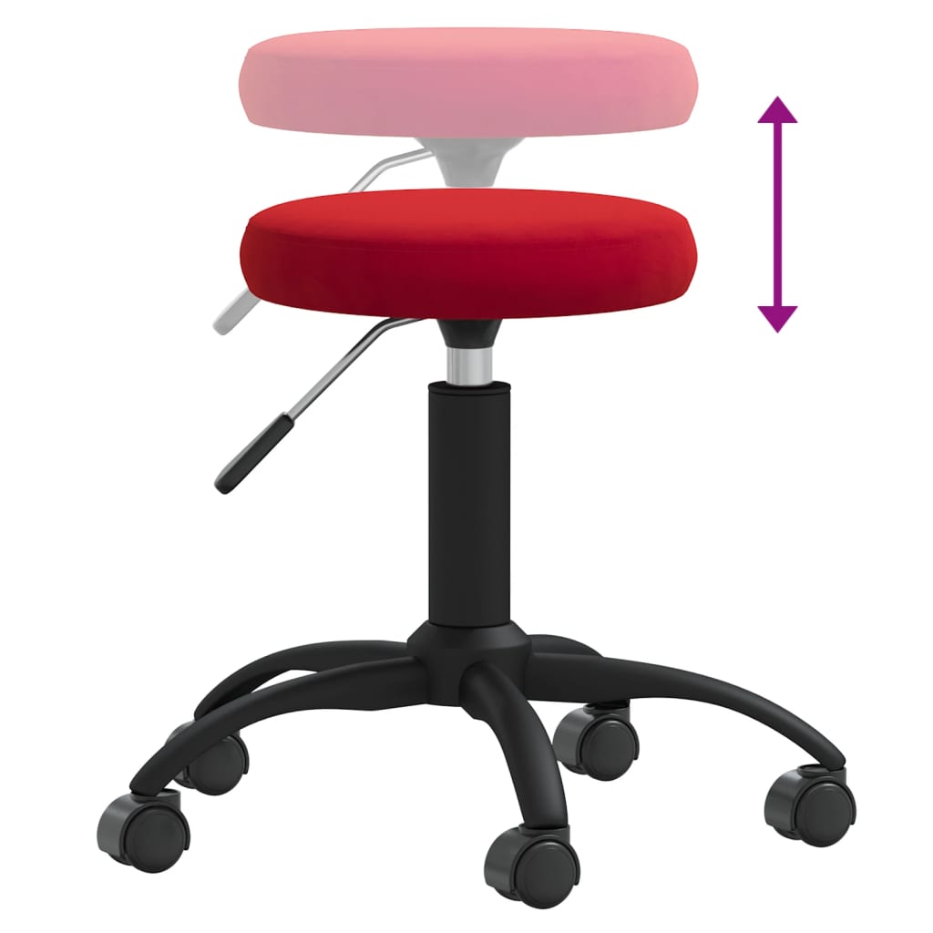 Massagekruk fluweel wijnrood is nu te koop bij PeponiXL, paradijselijk wonen!
