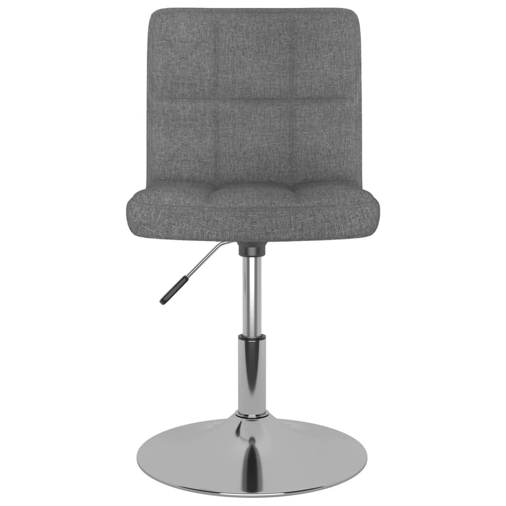 Eetkamerstoelen 6 st stof lichtgrijs is nu te koop bij PeponiXL, paradijselijk wonen!