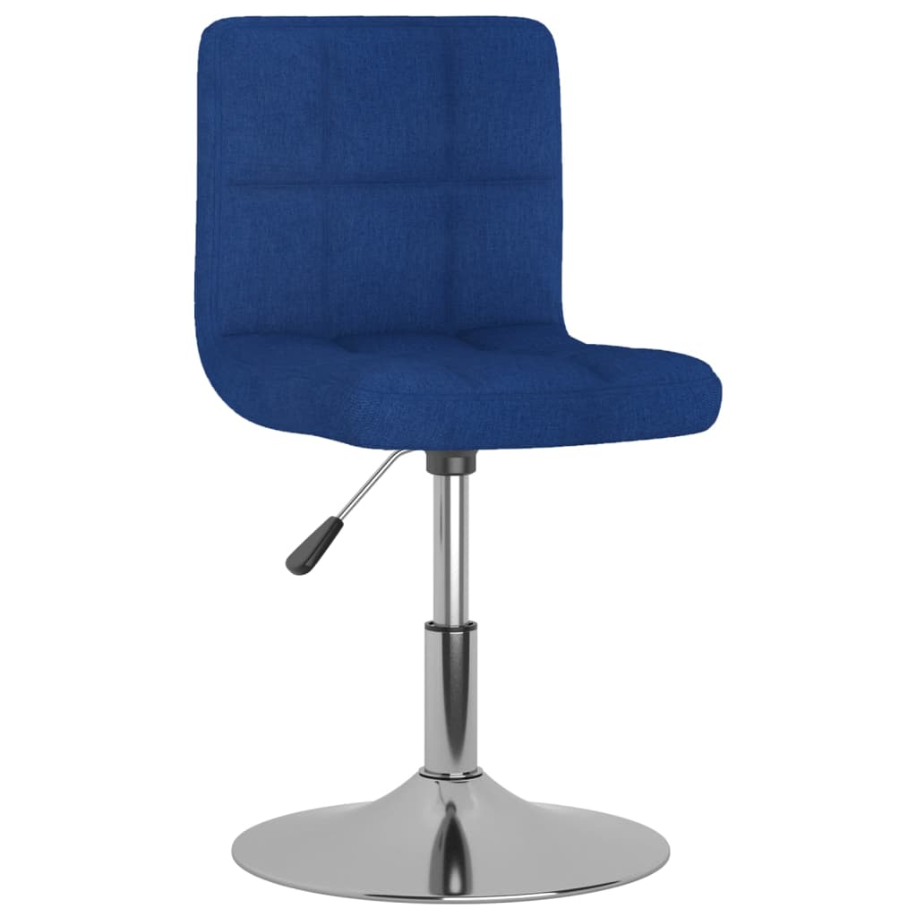 Eetkamerstoelen draaibaar 6 st stof blauw is nu te koop bij PeponiXL, paradijselijk wonen!