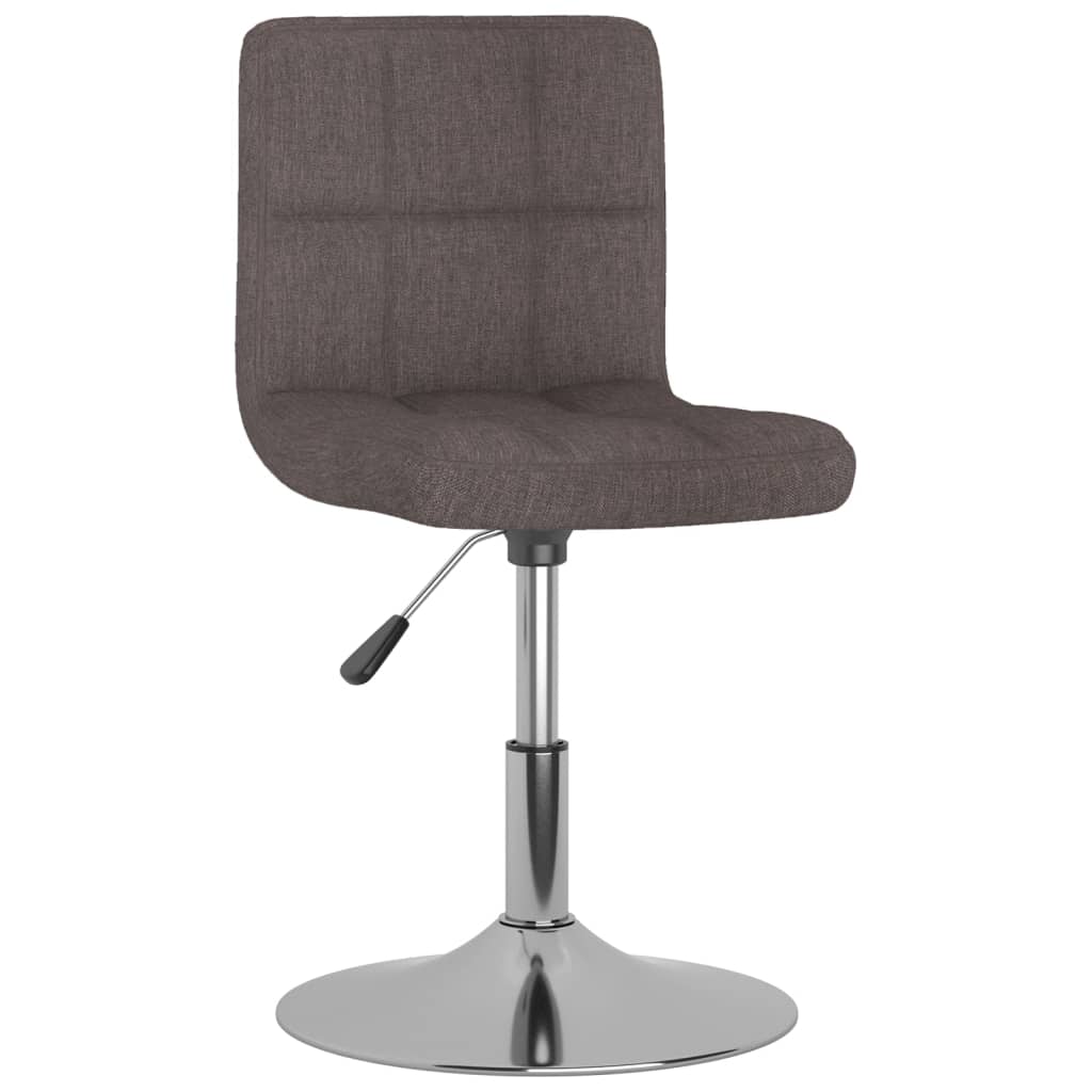 Eetkamerstoelen draaibaar 6 st stof taupe is nu te koop bij PeponiXL, paradijselijk wonen!