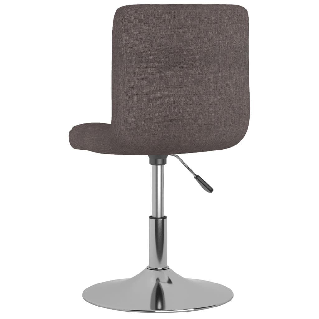 Eetkamerstoelen draaibaar 6 st stof taupe is nu te koop bij PeponiXL, paradijselijk wonen!