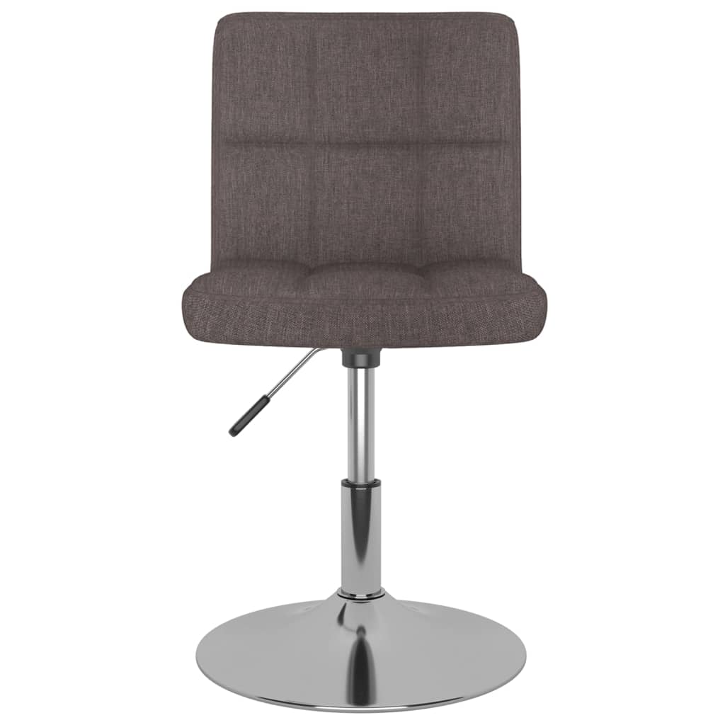 Eetkamerstoelen draaibaar 6 st stof taupe is nu te koop bij PeponiXL, paradijselijk wonen!