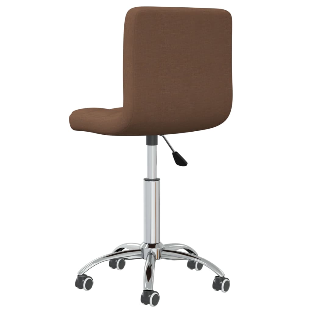 Eetkamerstoel draaibaar stof bruin is nu te koop bij PeponiXL, paradijselijk wonen!