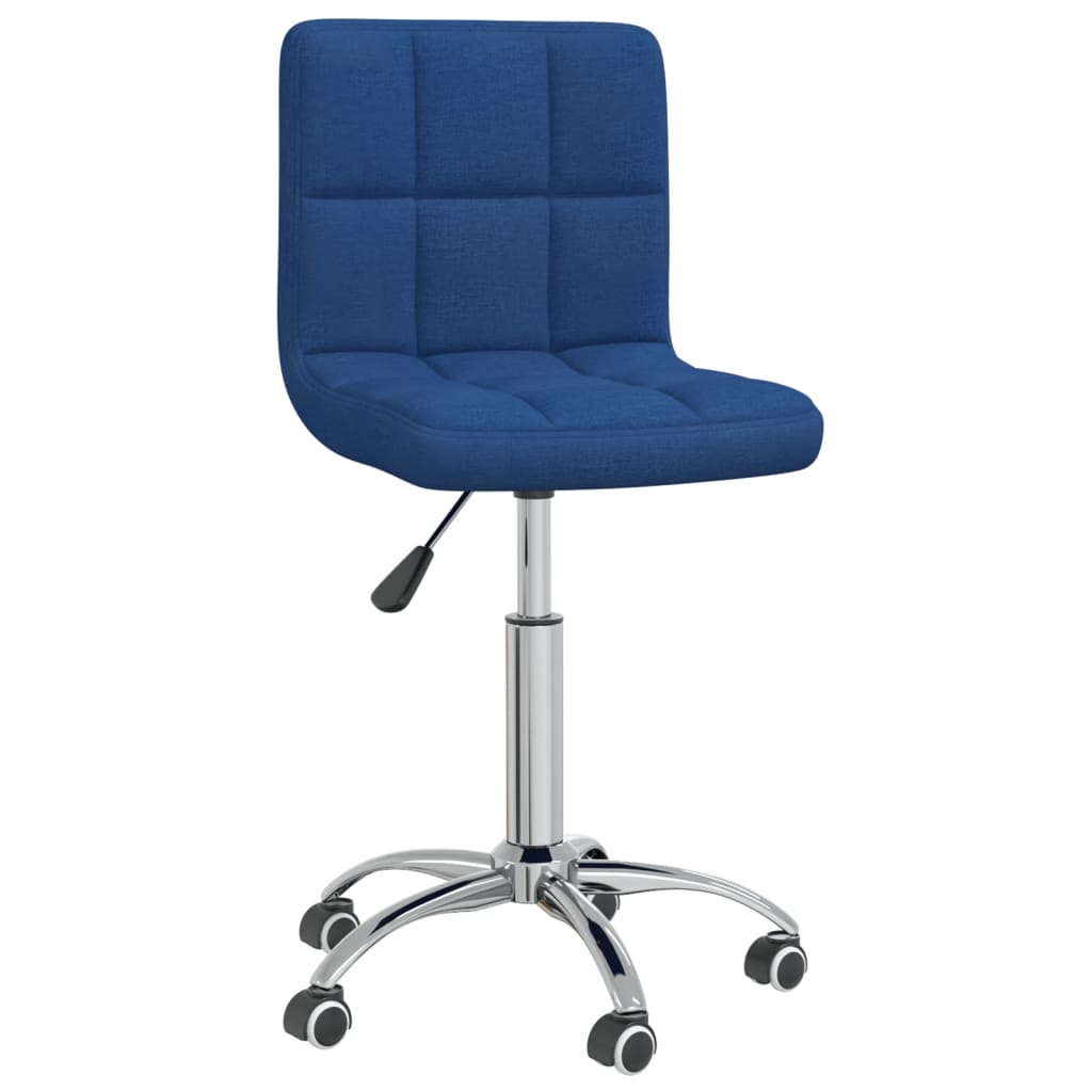 Eetkamerstoel draaibaar stof blauw is nu te koop bij PeponiXL, paradijselijk wonen!