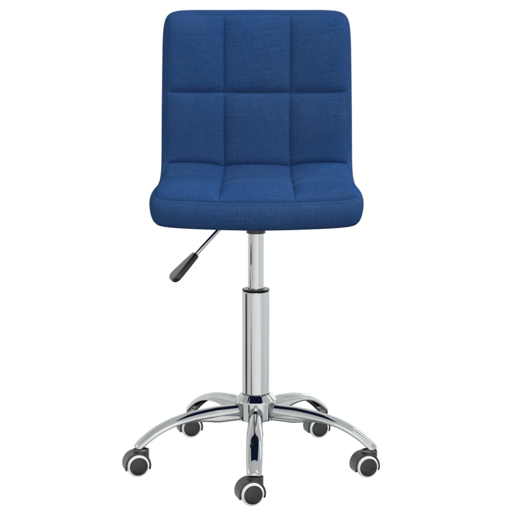 Eetkamerstoel draaibaar stof blauw is nu te koop bij PeponiXL, paradijselijk wonen!