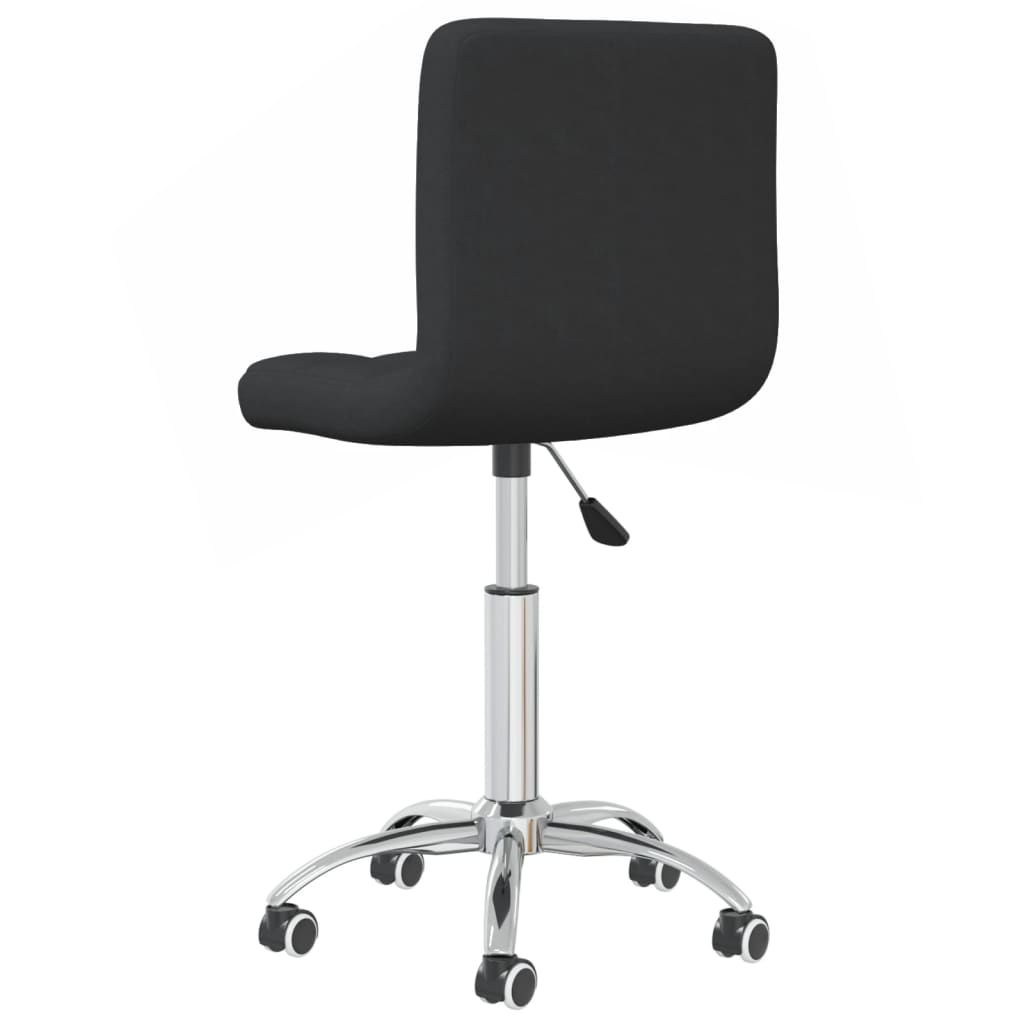 Eetkamerstoel draaibaar stof zwart is nu te koop bij PeponiXL, paradijselijk wonen!