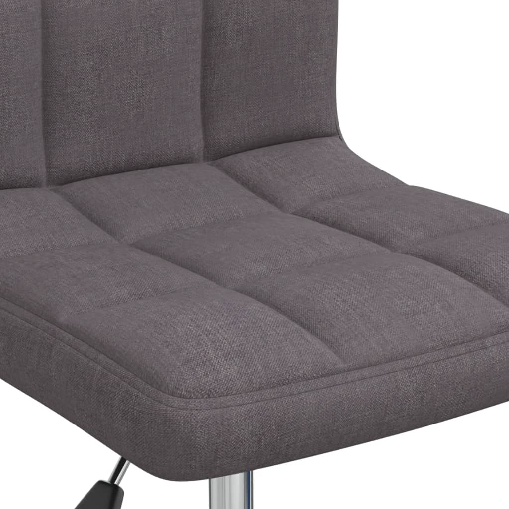 Eetkamerstoel draaibaar stof taupe is nu te koop bij PeponiXL, paradijselijk wonen!
