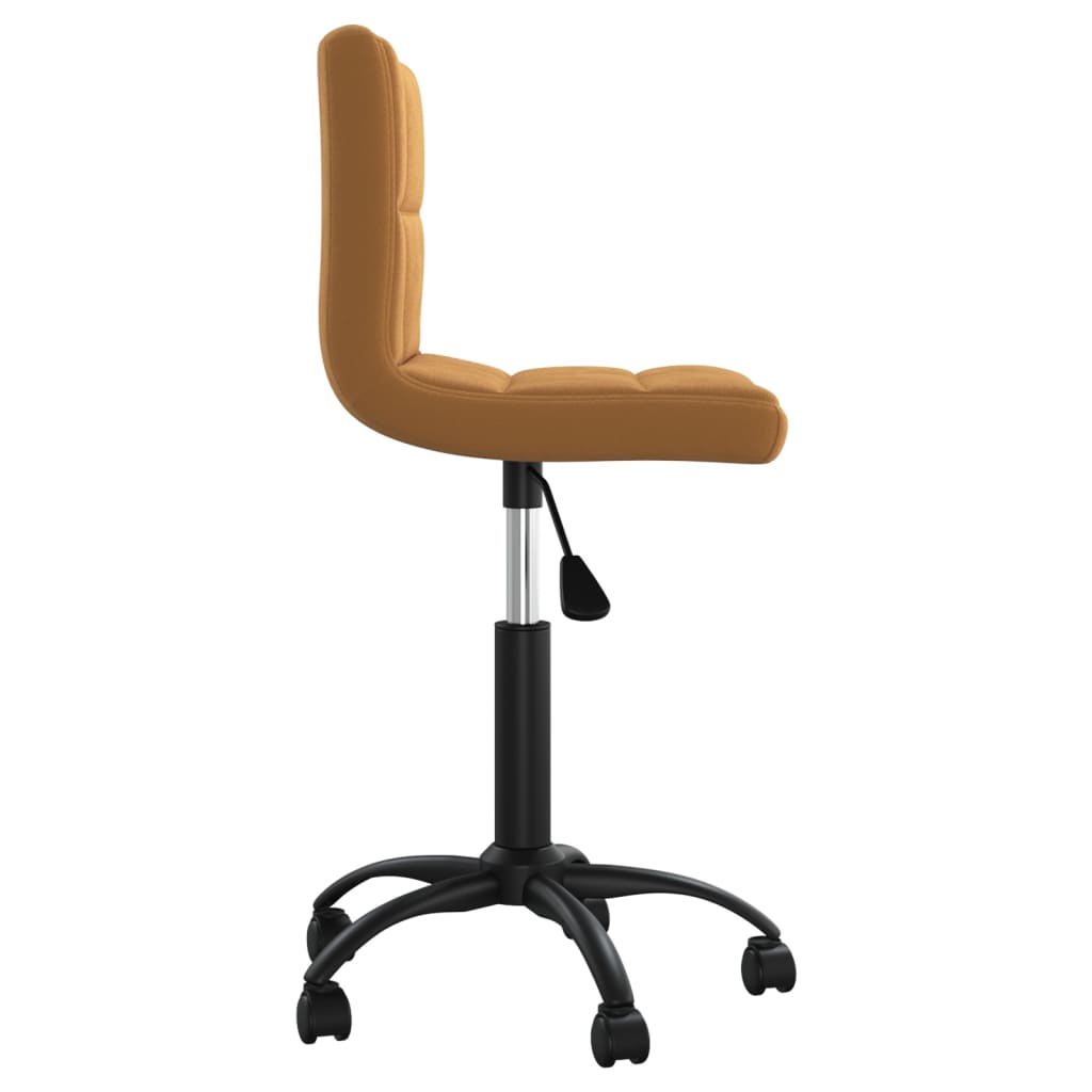 Eetkamerstoel draaibaar fluweel bruin is nu te koop bij PeponiXL, paradijselijk wonen!