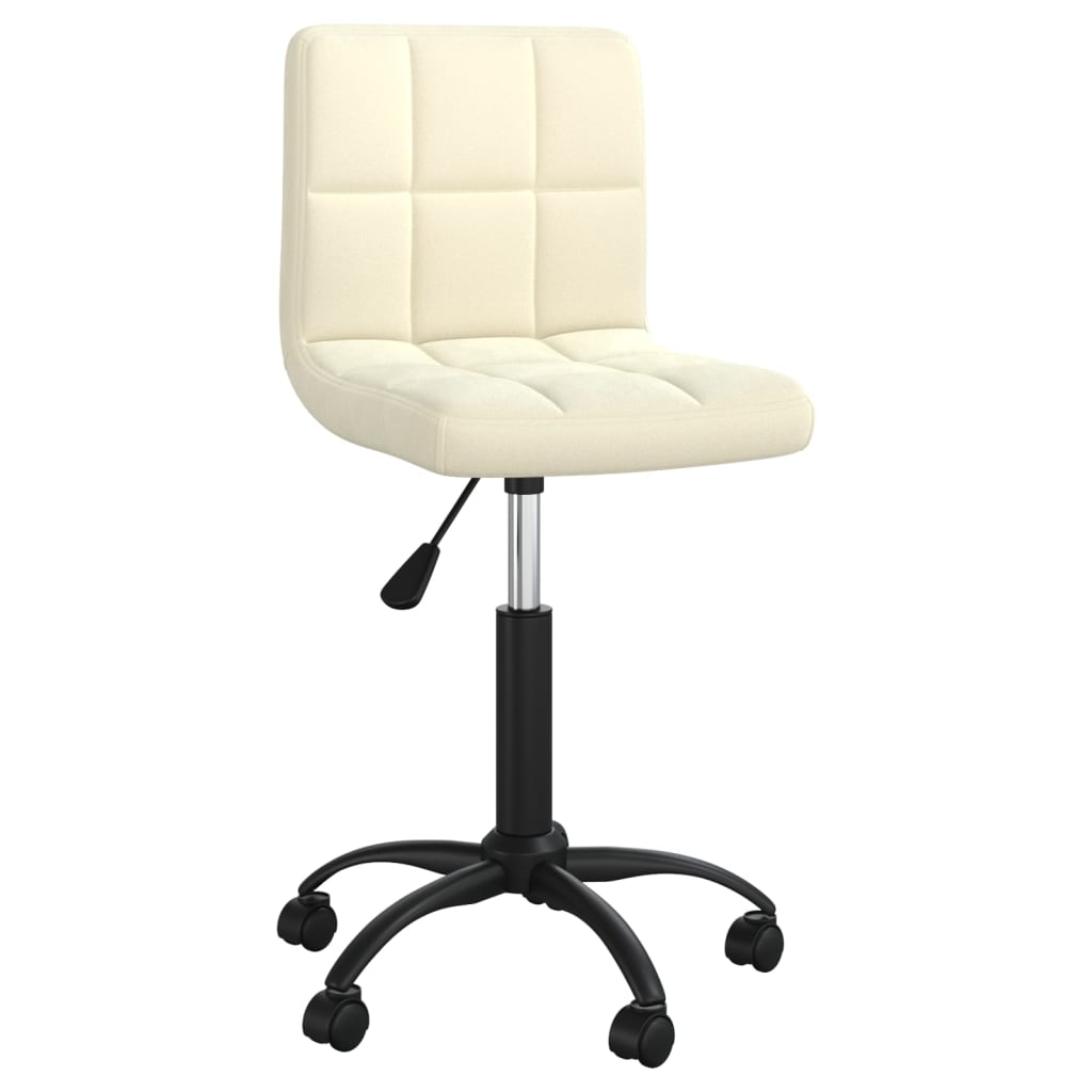 Eetkamerstoel draaibaar fluweel crèmekleurig is nu te koop bij PeponiXL, paradijselijk wonen!