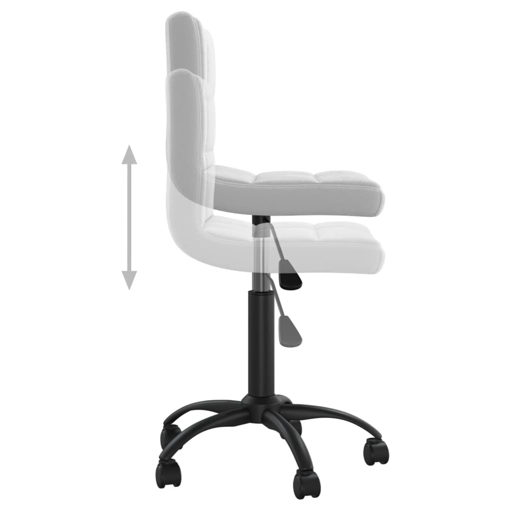 Eetkamerstoel draaibaar fluweel lichtgrijs is nu te koop bij PeponiXL, paradijselijk wonen!