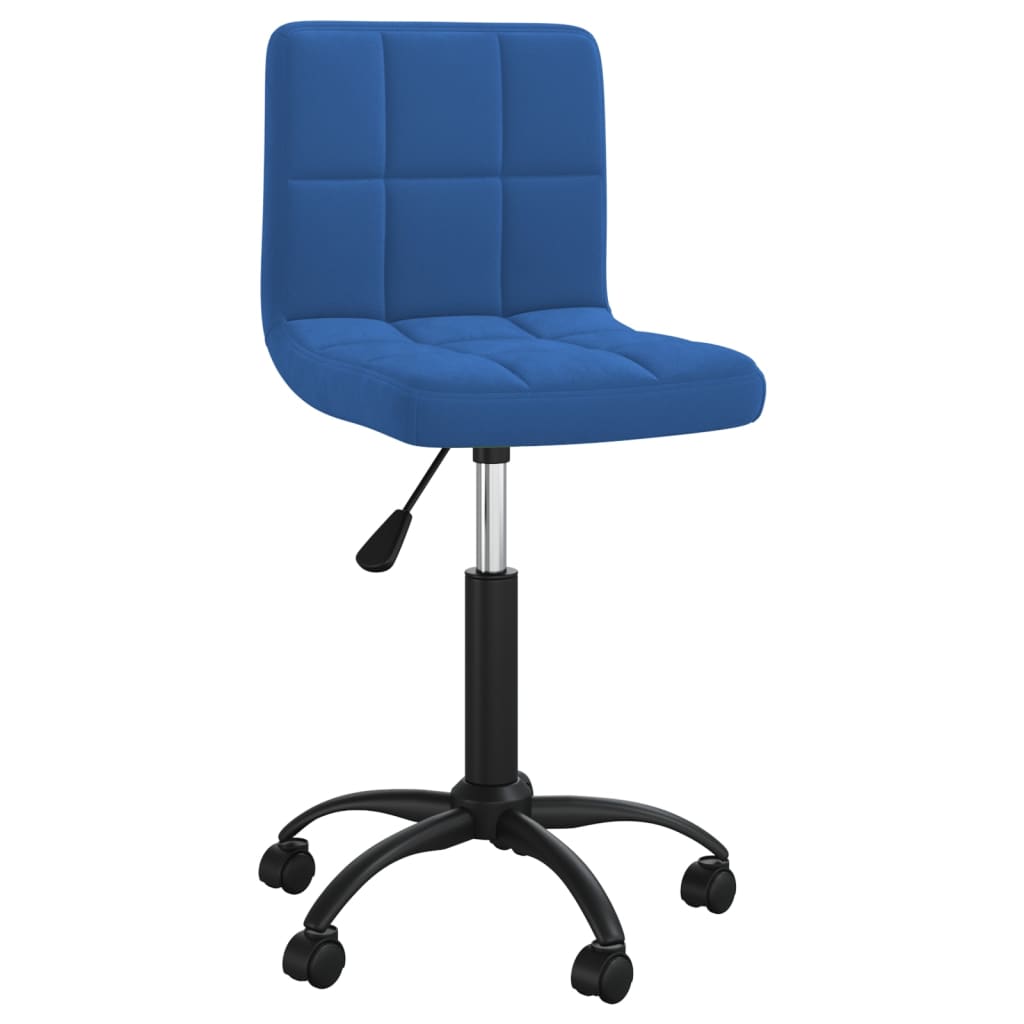 Eetkamerstoel draaibaar fluweel blauw is nu te koop bij PeponiXL, paradijselijk wonen!
