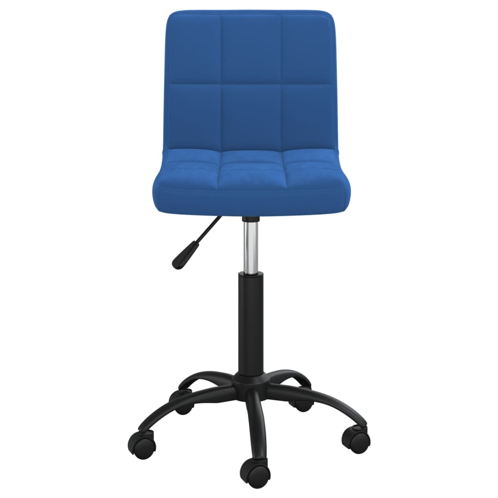 Eetkamerstoel draaibaar fluweel blauw is nu te koop bij PeponiXL, paradijselijk wonen!