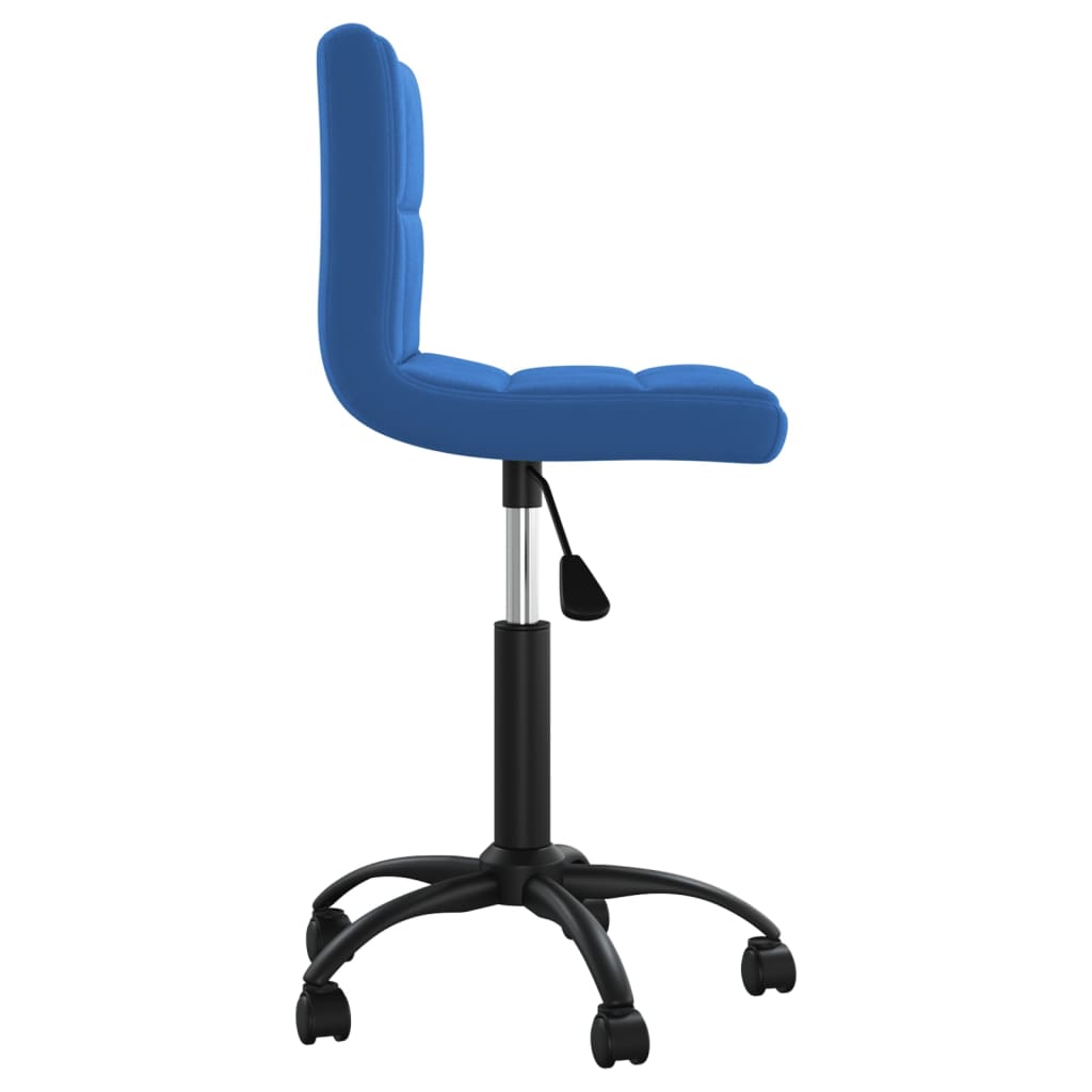 Eetkamerstoel draaibaar fluweel blauw is nu te koop bij PeponiXL, paradijselijk wonen!