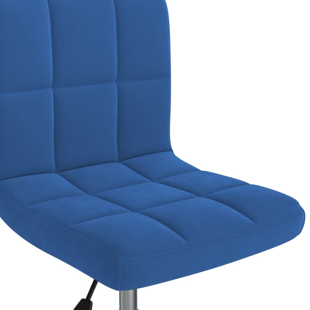 Eetkamerstoel draaibaar fluweel blauw is nu te koop bij PeponiXL, paradijselijk wonen!
