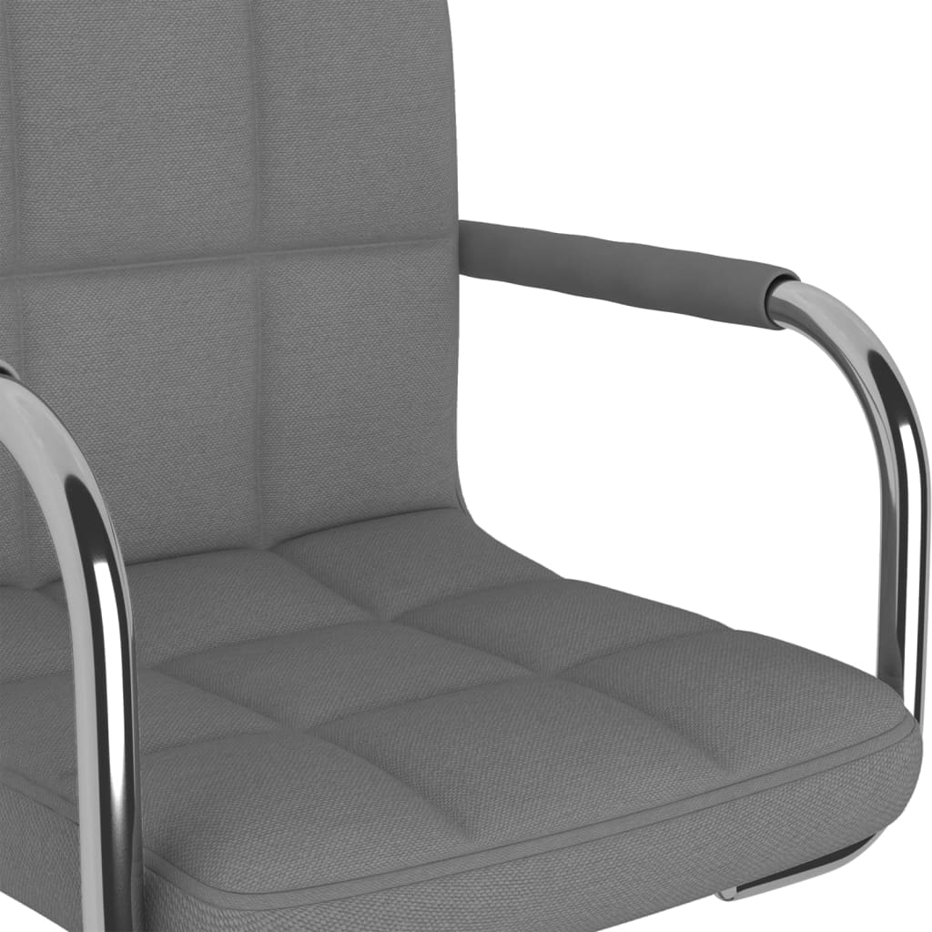 Eetkamerstoel stof lichtgrijs is nu te koop bij PeponiXL, paradijselijk wonen!