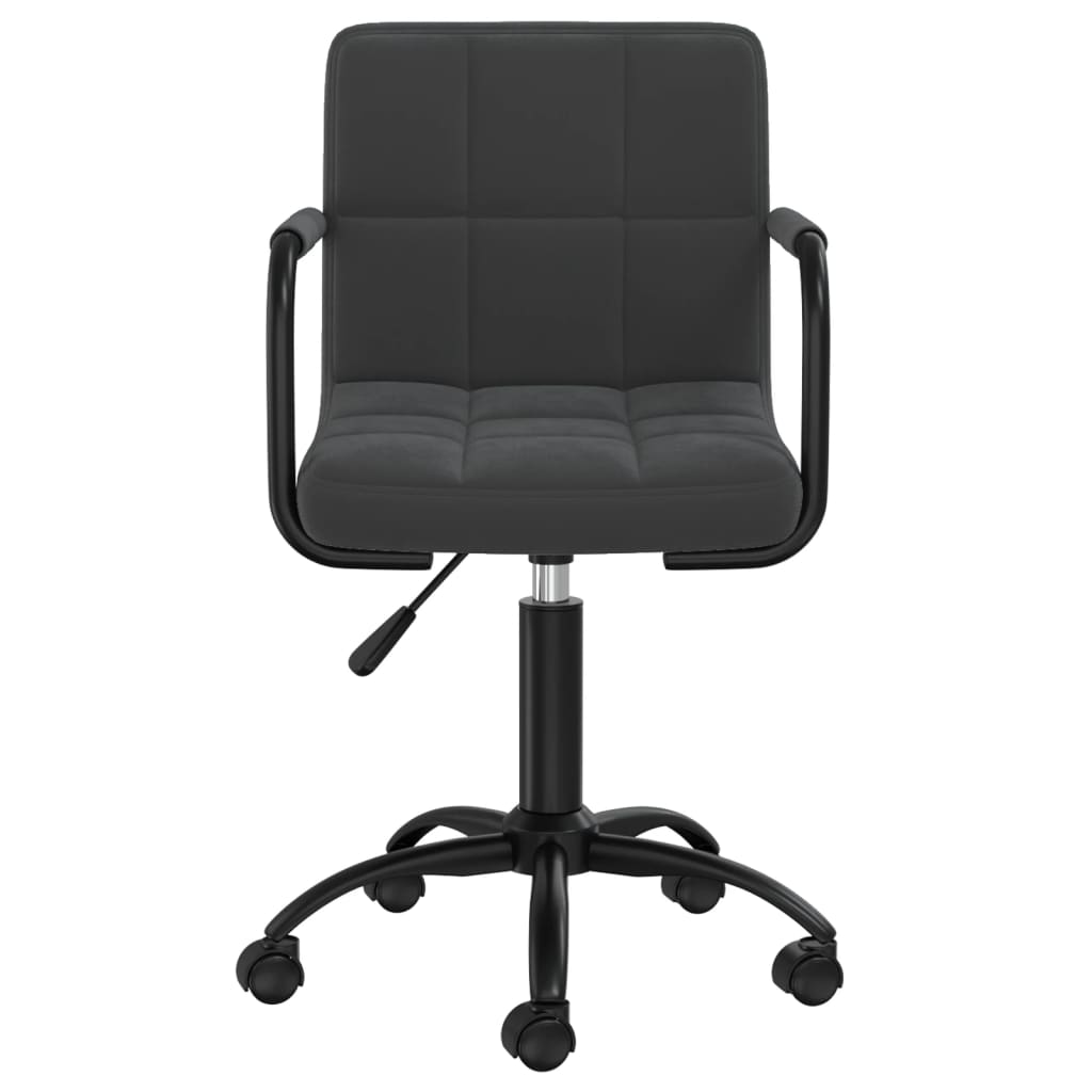 Eetkamerstoel draaibaar fluweel zwart is nu te koop bij PeponiXL, paradijselijk wonen!