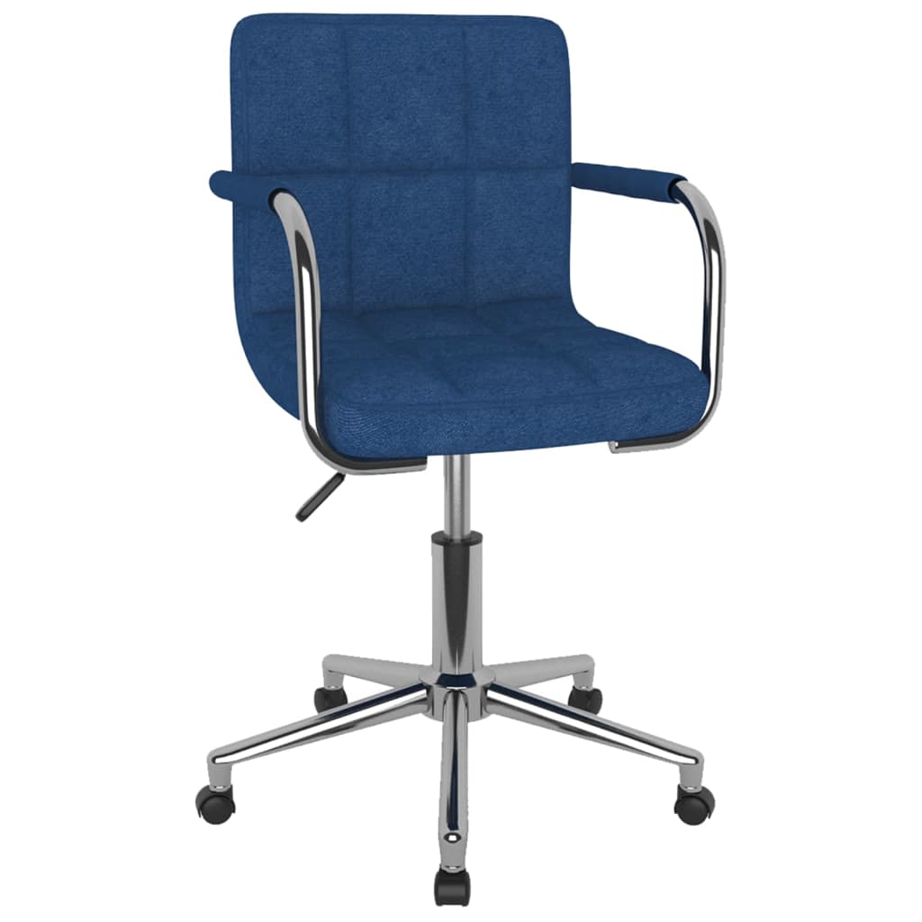 Eetkamerstoel draaibaar stof blauw is nu te koop bij PeponiXL, paradijselijk wonen!