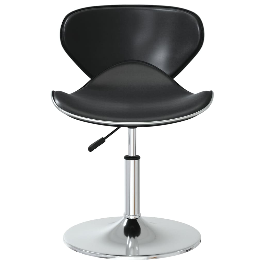 Eetkamerstoelen 4 st kunstleer zwart is nu te koop bij PeponiXL, paradijselijk wonen!