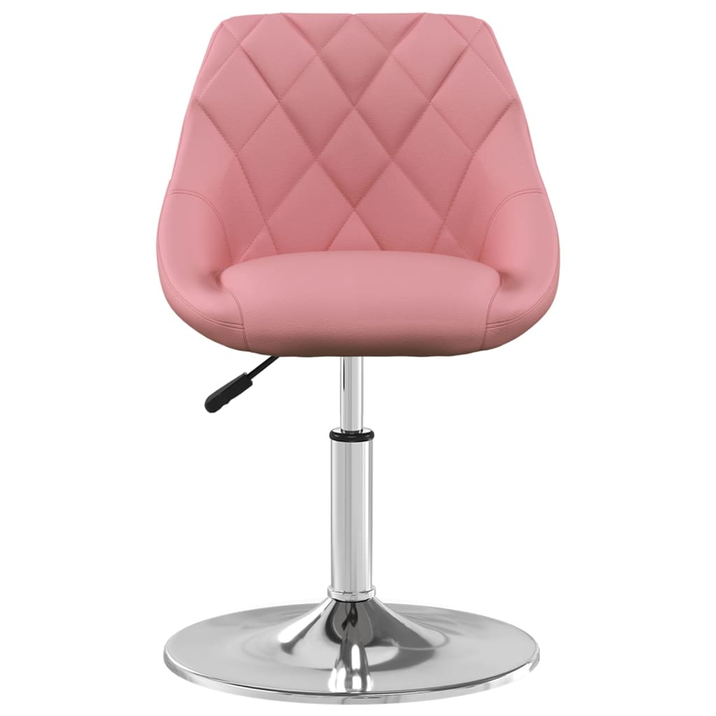 Eetkamerstoelen draaibaar 6 st fluweel roze is nu te koop bij PeponiXL, paradijselijk wonen!