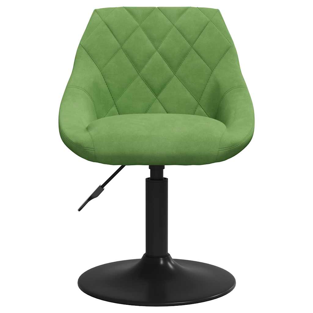 Eetkamerstoelen draaibaar 4 st fluweel lichtgroen is nu te koop bij PeponiXL, paradijselijk wonen!