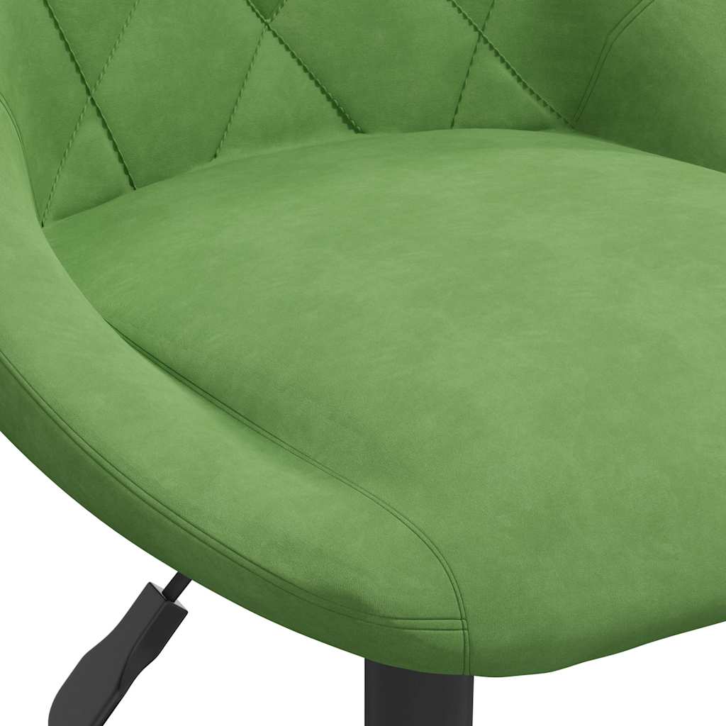 Eetkamerstoelen draaibaar 4 st fluweel lichtgroen is nu te koop bij PeponiXL, paradijselijk wonen!