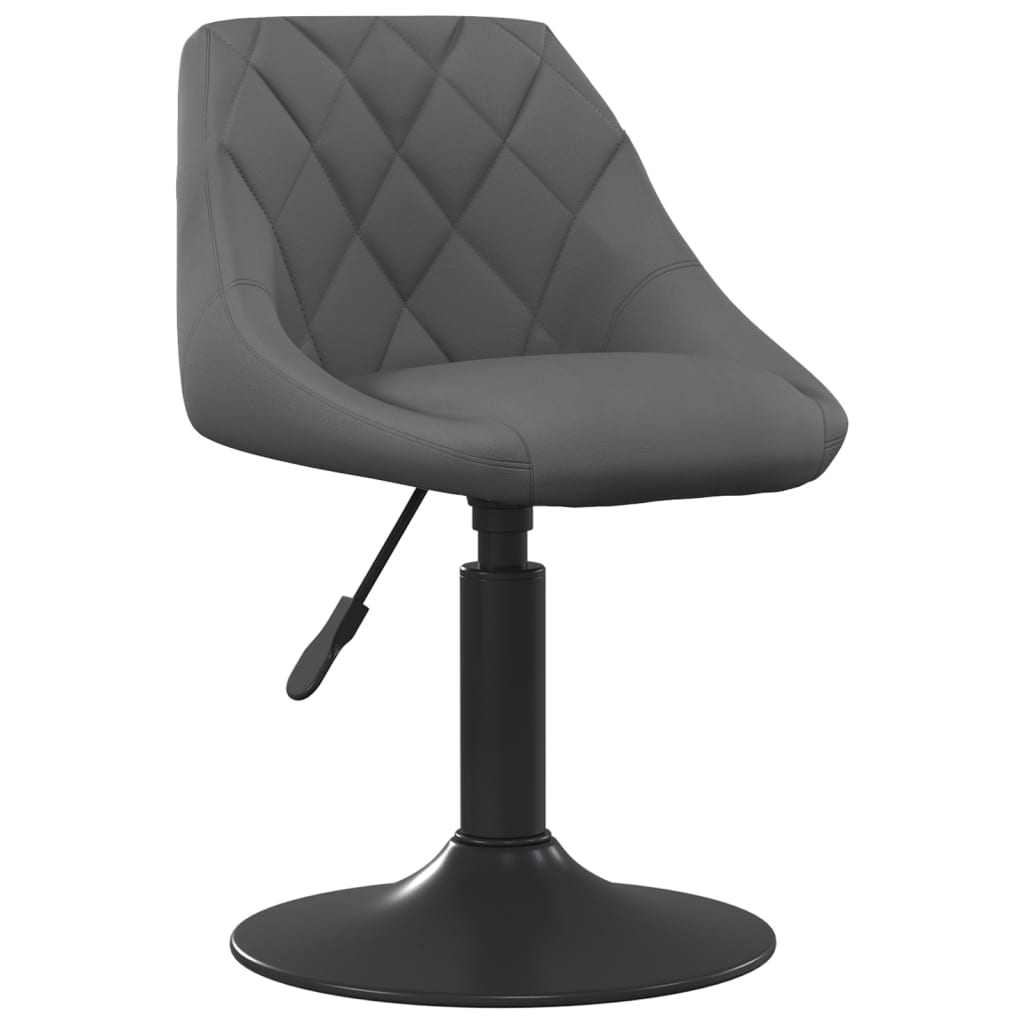 Eetkamerstoelen draaibaar 6 st fluweel donkergrijs is nu te koop bij PeponiXL, paradijselijk wonen!