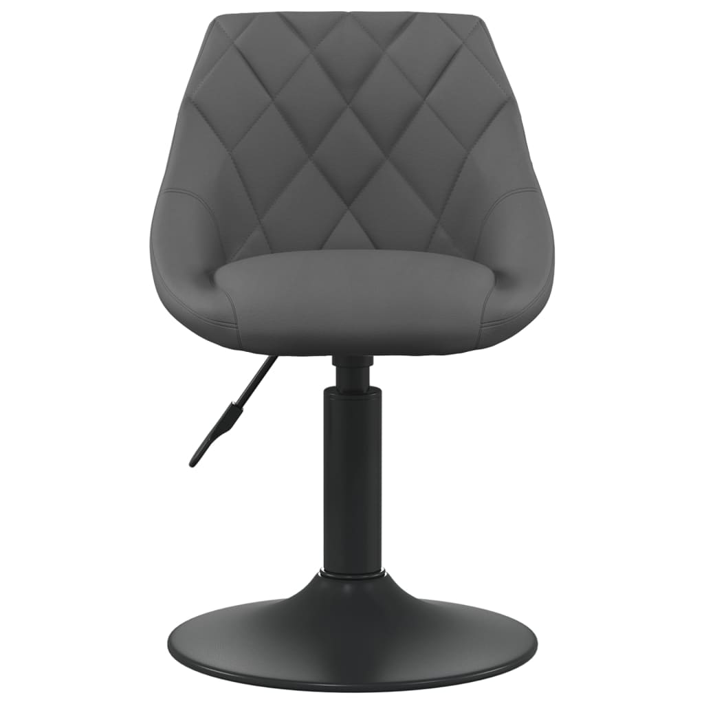 Eetkamerstoelen draaibaar 6 st fluweel donkergrijs is nu te koop bij PeponiXL, paradijselijk wonen!