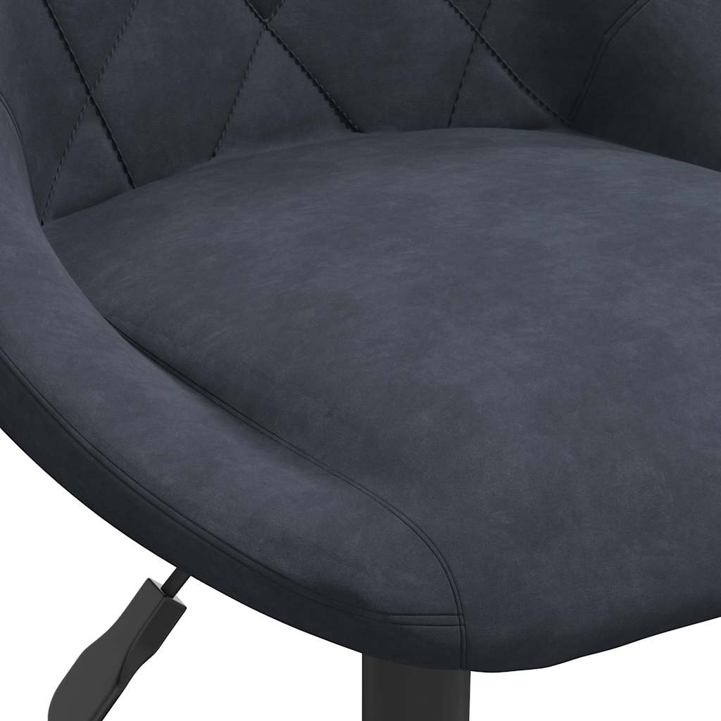Eetkamerstoelen draaibaar 6 st fluweel donkergrijs is nu te koop bij PeponiXL, paradijselijk wonen!