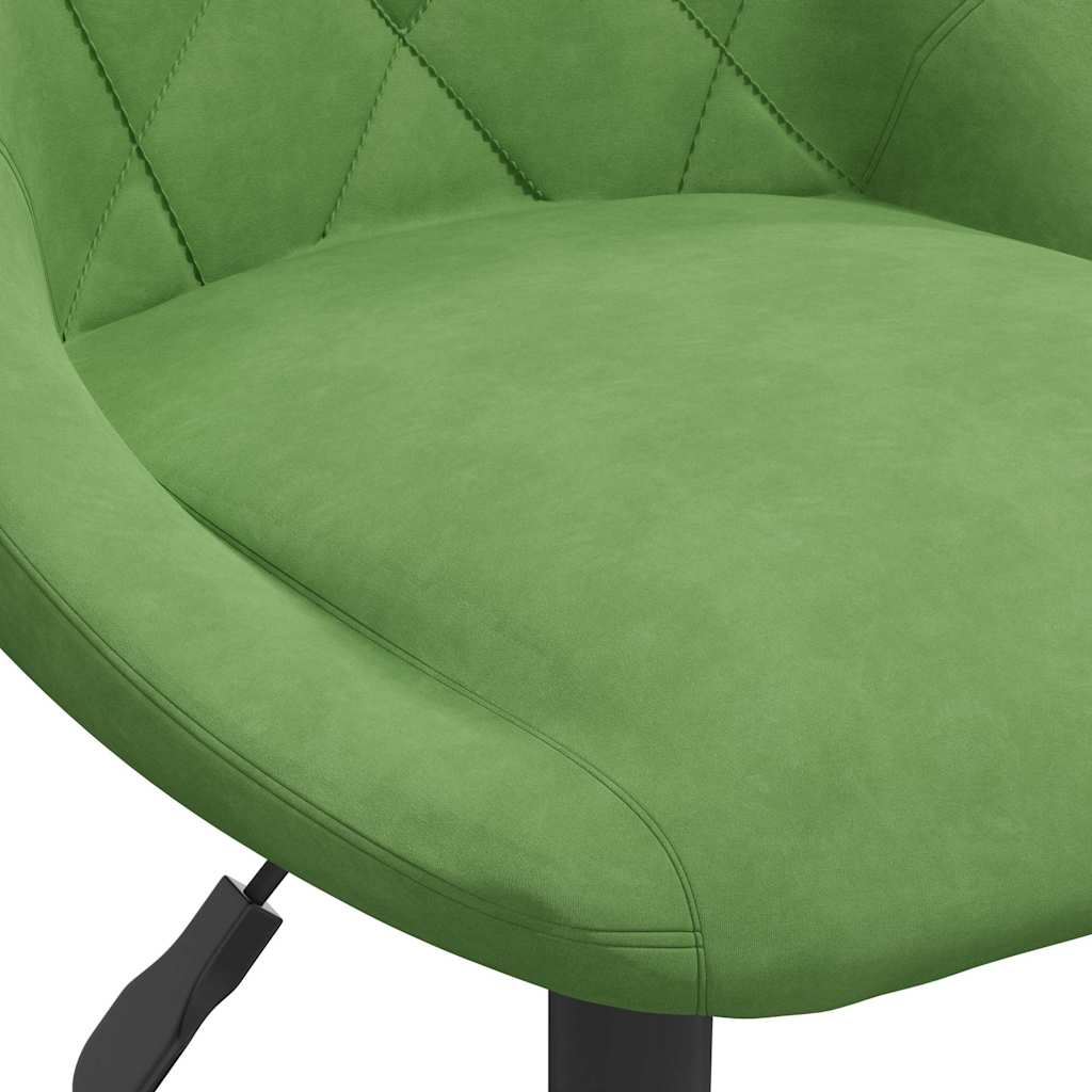 Eetkamerstoelen draaibaar 6 st fluweel lichtgroen is nu te koop bij PeponiXL, paradijselijk wonen!