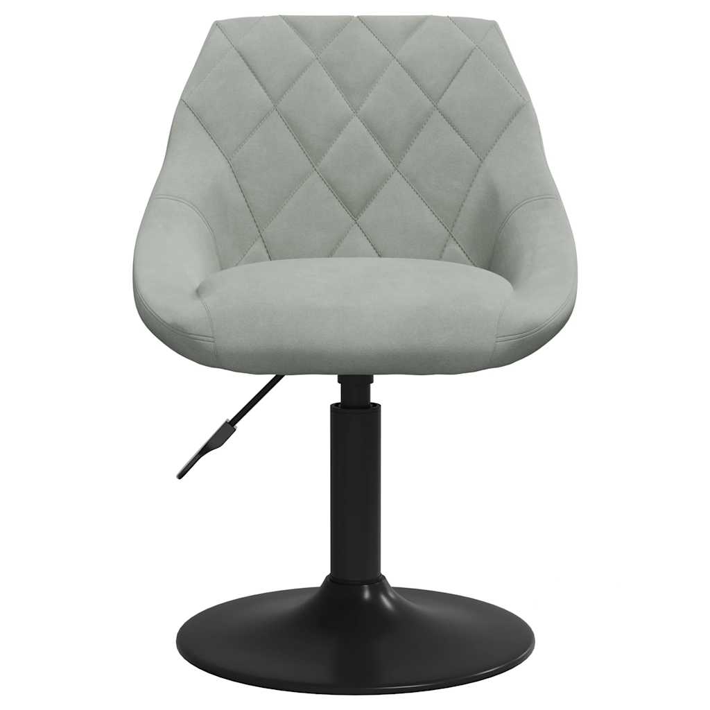 Eetkamerstoel fluweel lichtgrijs is nu te koop bij PeponiXL, paradijselijk wonen!