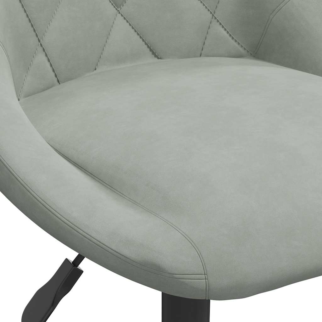 Eetkamerstoel fluweel lichtgrijs is nu te koop bij PeponiXL, paradijselijk wonen!