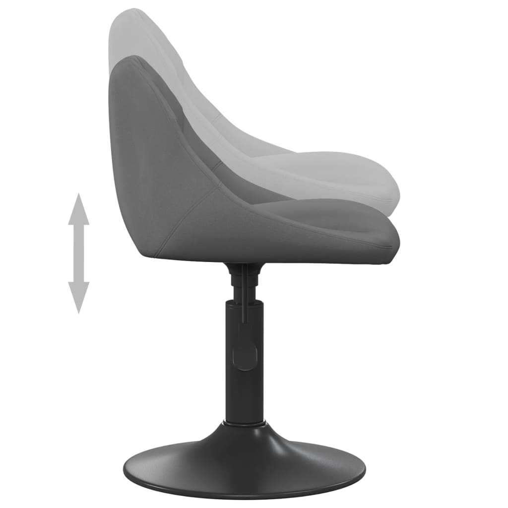 Eetkamerstoel fluweel donkergrijs is nu te koop bij PeponiXL, paradijselijk wonen!