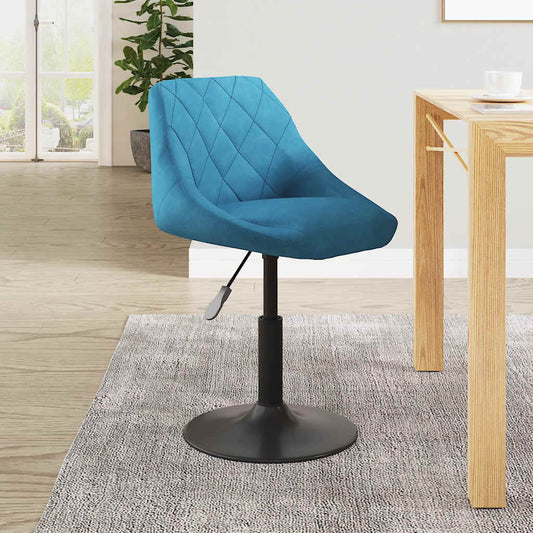 Eetkamerstoel fluweel blauw is nu te koop bij PeponiXL, paradijselijk wonen!