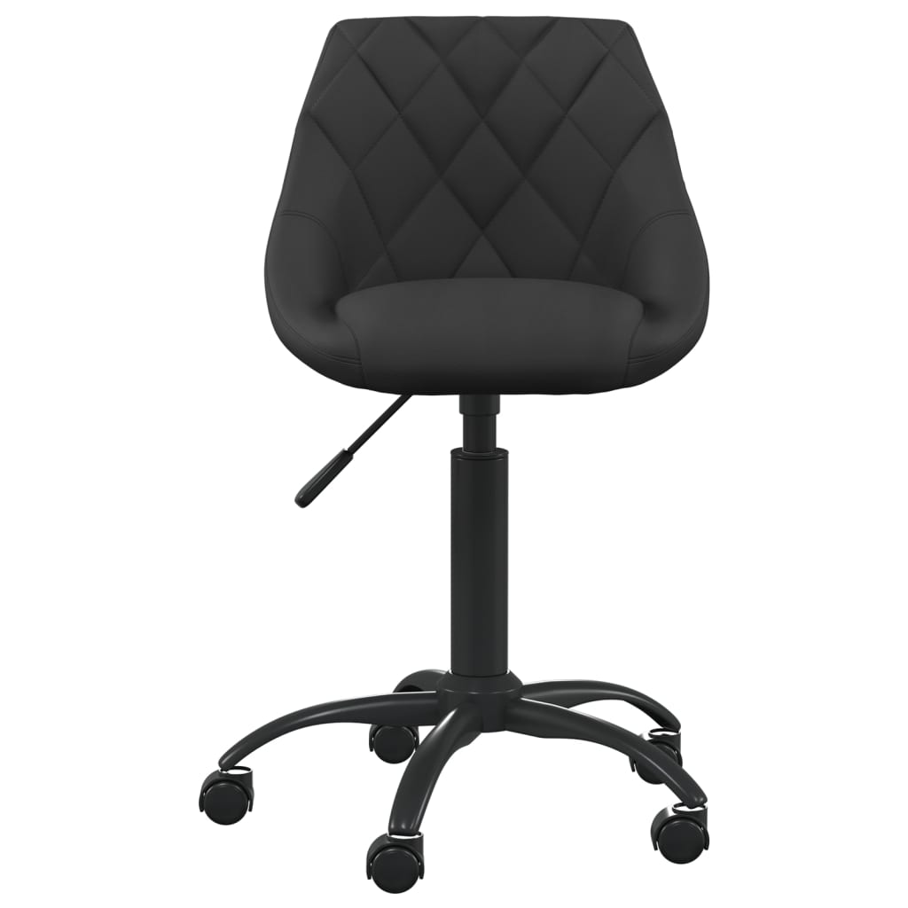 Kantoorstoel draaibaar fluweel zwart is nu te koop bij PeponiXL, paradijselijk wonen!