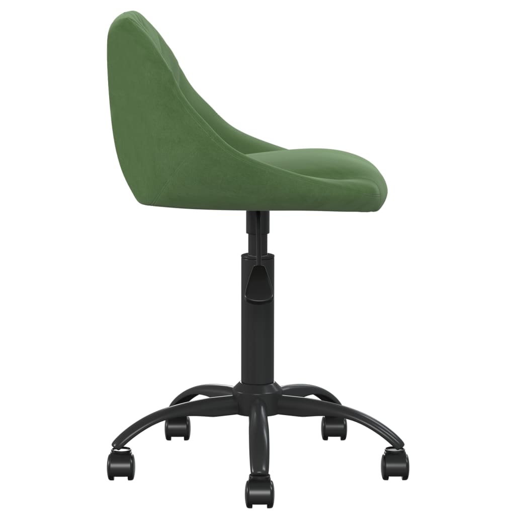 Kantoorstoel fluweel donkergroen is nu te koop bij PeponiXL, paradijselijk wonen!