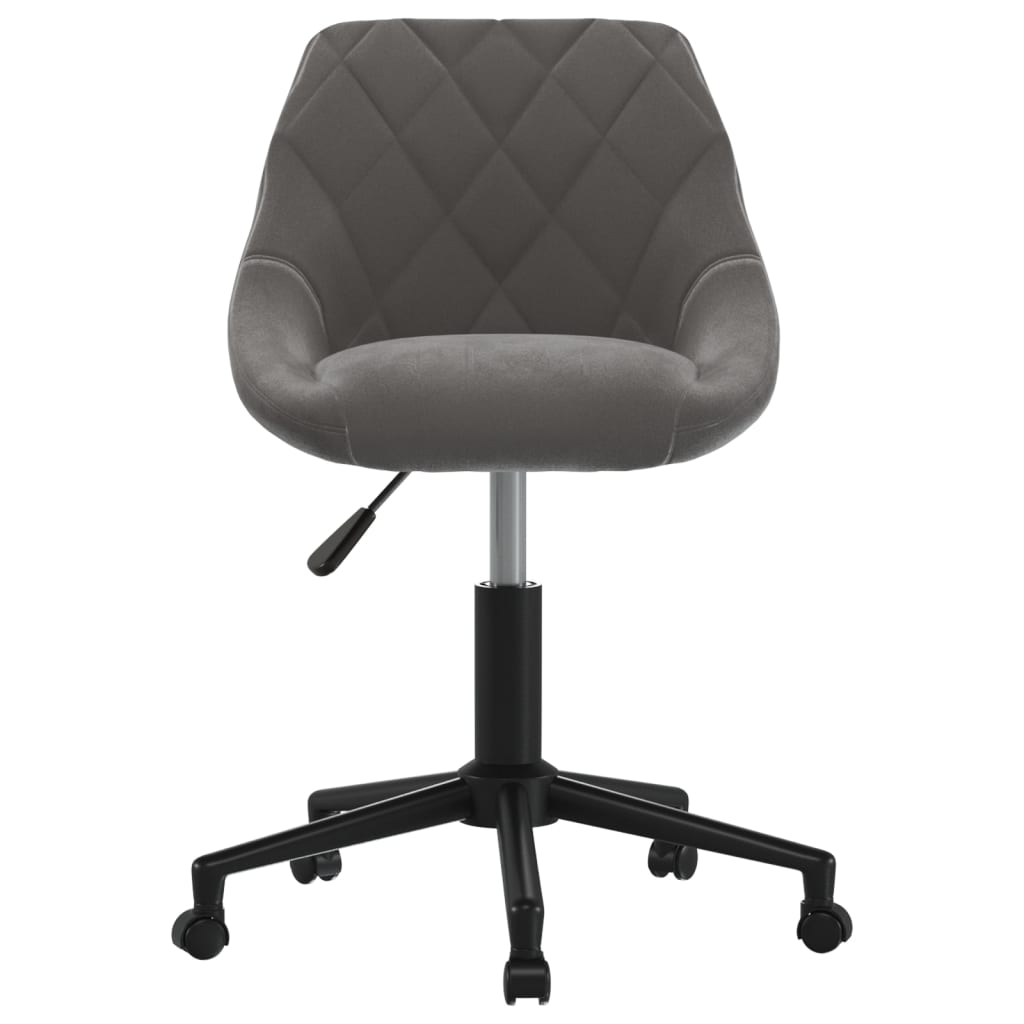 Eetkamerstoel draaibaar fluweel donkergrijs is nu te koop bij PeponiXL, paradijselijk wonen!
