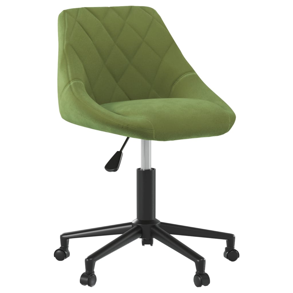 Eetkamerstoel draaibaar fluweel lichtgroen is nu te koop bij PeponiXL, paradijselijk wonen!