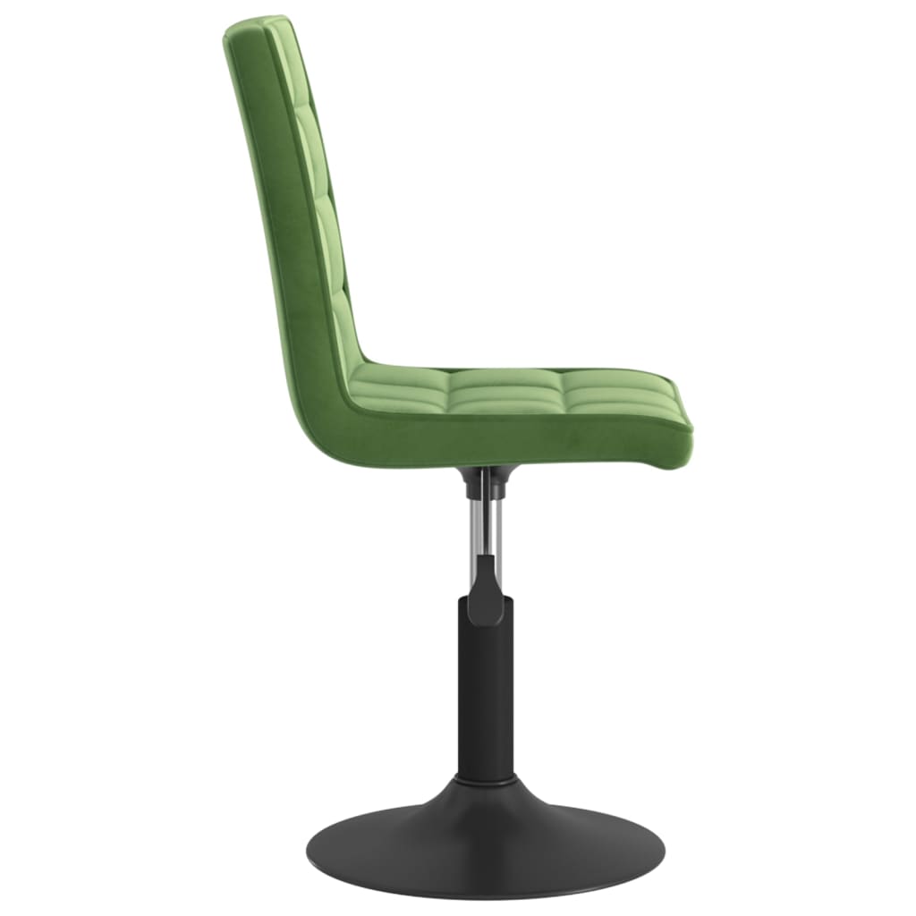Eetkamerstoelen draaibaar 4 st fluweel donkergroen is nu te koop bij PeponiXL, paradijselijk wonen!