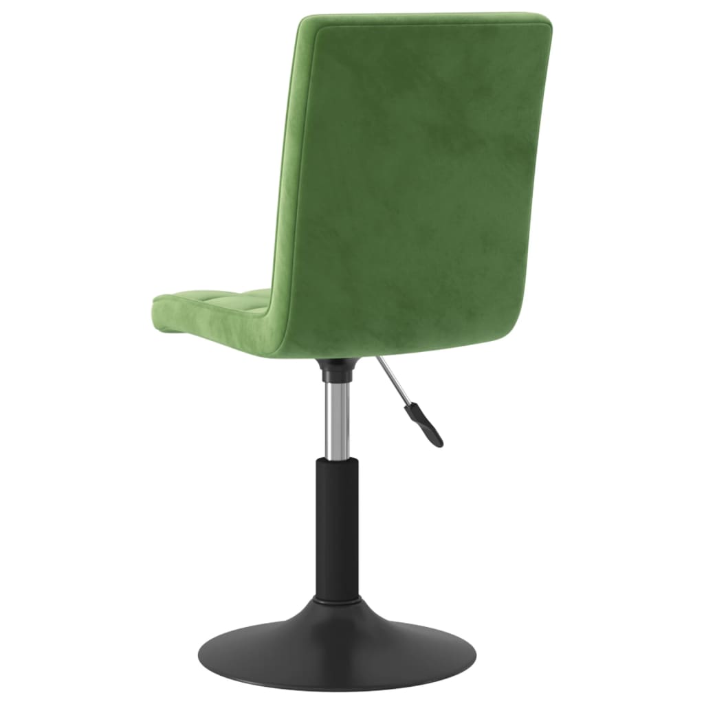 Eetkamerstoelen draaibaar 4 st fluweel donkergroen is nu te koop bij PeponiXL, paradijselijk wonen!