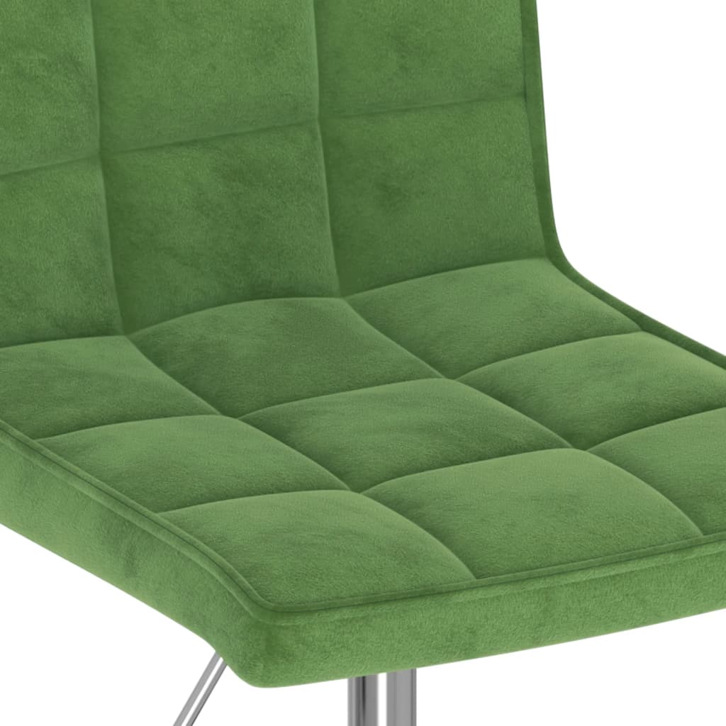Eetkamerstoelen draaibaar 4 st fluweel donkergroen is nu te koop bij PeponiXL, paradijselijk wonen!