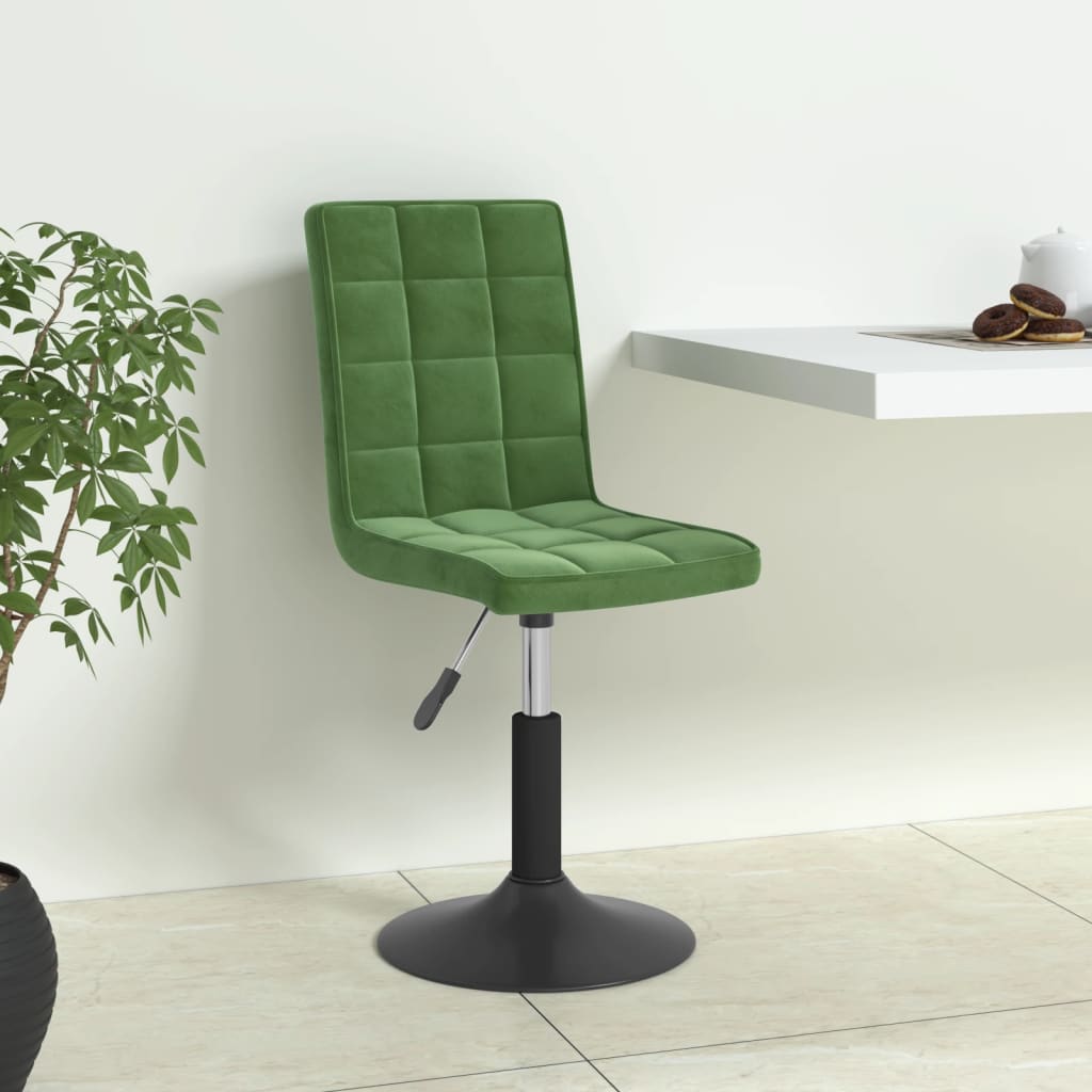 Eetkamerstoelen draaibaar 4 st fluweel donkergroen is nu te koop bij PeponiXL, paradijselijk wonen!