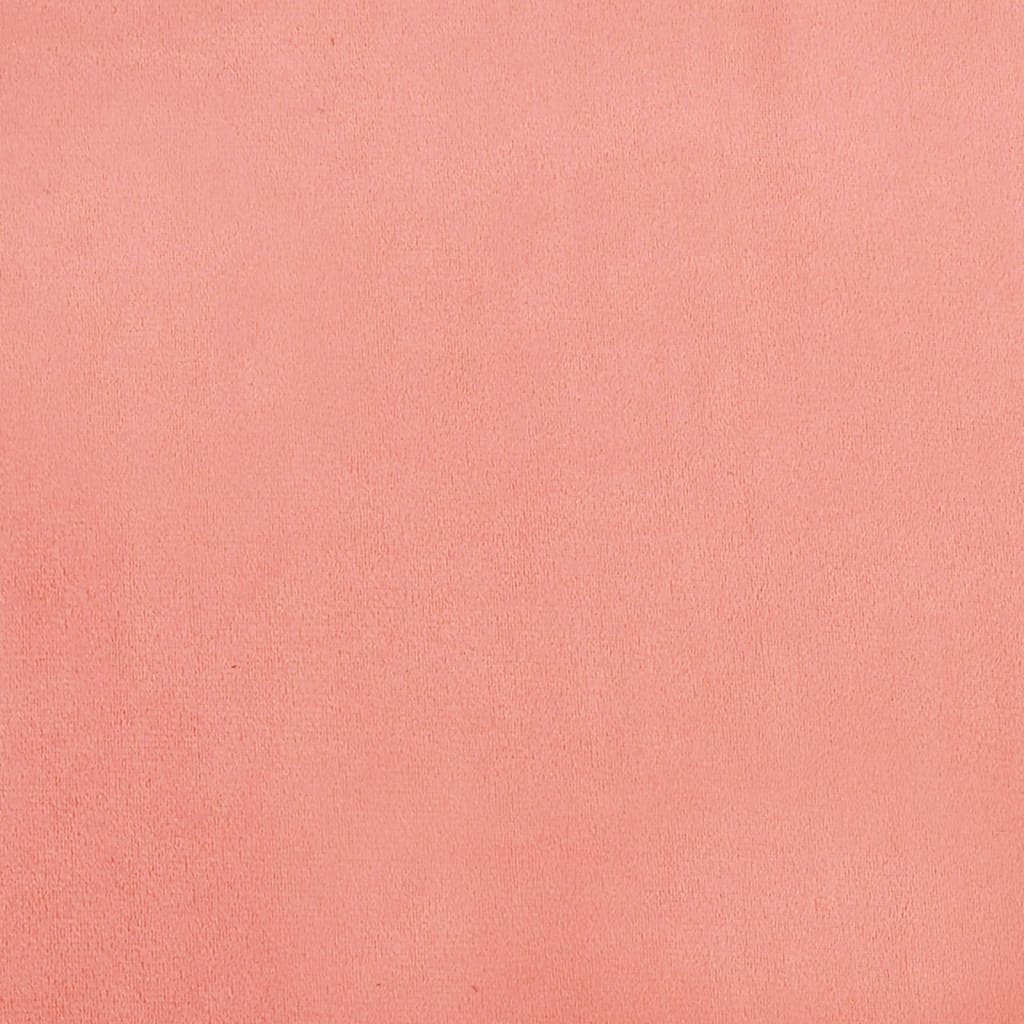 Eetkamerstoelen draaibaar 4 st fluweel roze is nu te koop bij PeponiXL, paradijselijk wonen!
