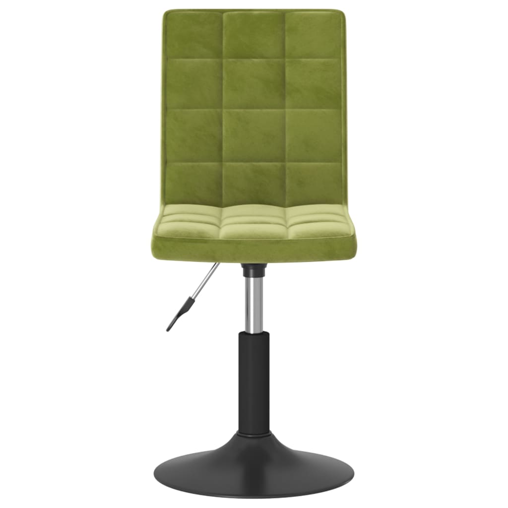 Eetkamerstoelen draaibaar 6 st fluweel lichtgroen is nu te koop bij PeponiXL, paradijselijk wonen!