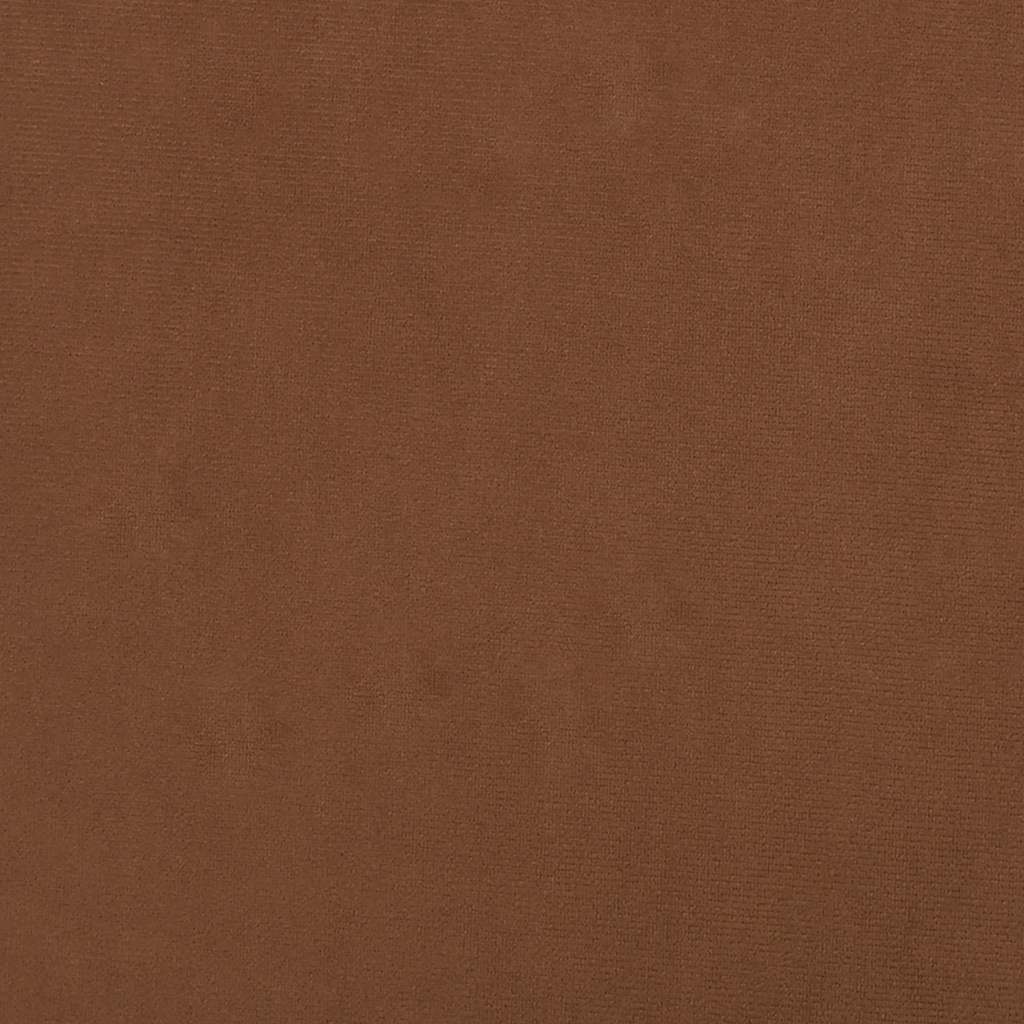 Hocker rond fluweel bruin is nu te koop bij PeponiXL, paradijselijk wonen!
