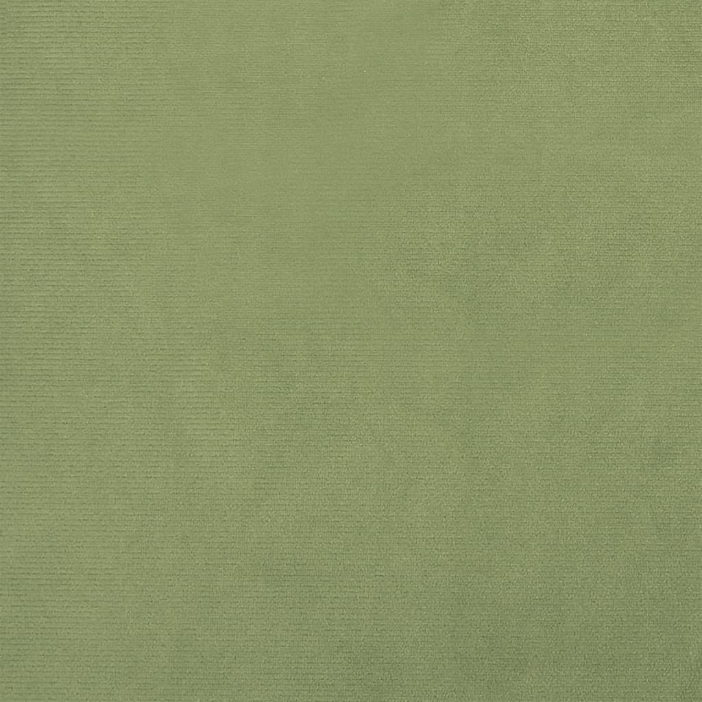 Hocker met opbergruimte rond fluweel 31 x 37 cm mosterdgroen is nu te koop bij PeponiXL, paradijselijk wonen!