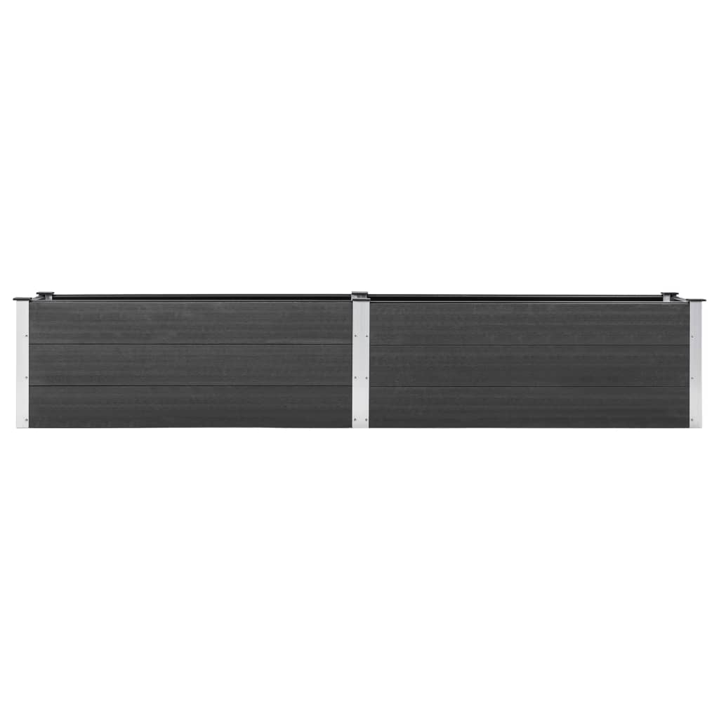 Plantenbak verhoogd 200x50x54 cm HKC grijs is nu te koop bij PeponiXL, paradijselijk wonen!