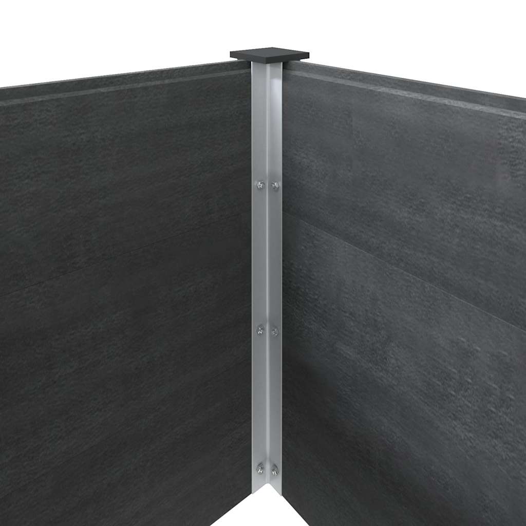 Plantenbak verhoogd 200x50x54 cm HKC grijs is nu te koop bij PeponiXL, paradijselijk wonen!