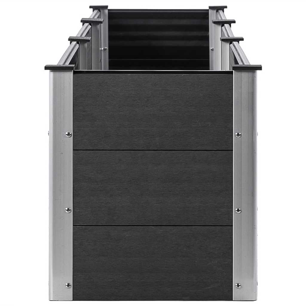 Plantenbak verhoogd 300x50x54 cm HKC grijs is nu te koop bij PeponiXL, paradijselijk wonen!